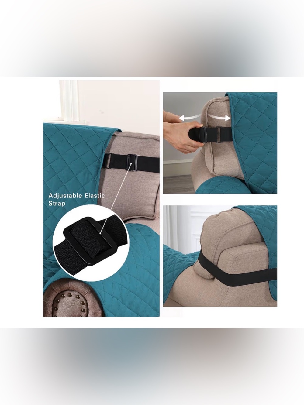 Pet hair Chair Covers (2 covers) - Picture 4 of 6